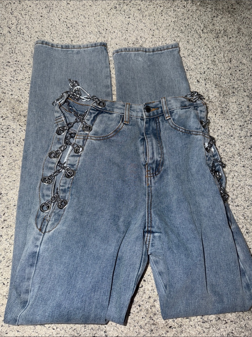 Fashion nova chain jeans